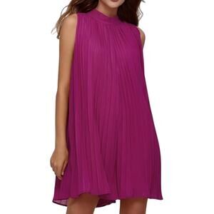 Deep Self Women's Pleated Romper Sleeveless High Neck Flowy Dressy Romper Sz XL